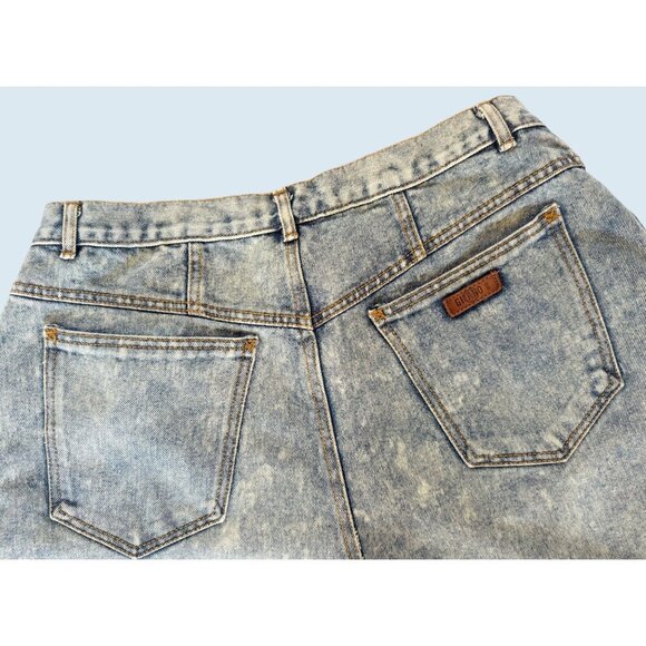 Vintage GITANO Stonewash High Waisted Mom Jeans 80s / 90s Size 31 - Picture 5 of 8
